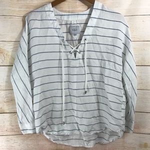 Rails Lily Positano Stripe Top Small